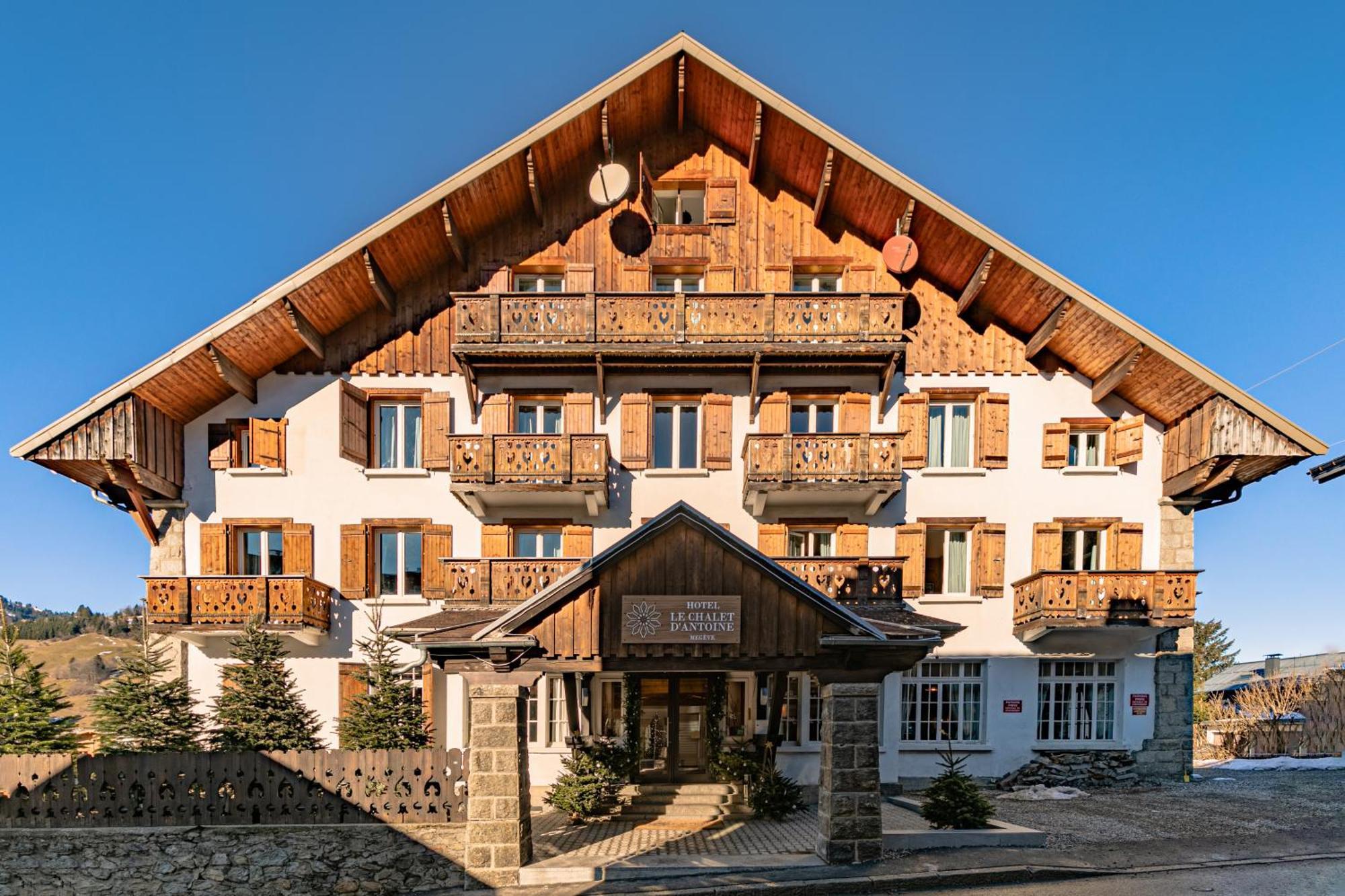 Hotel Chalet D'Antoine Megève Exterior foto